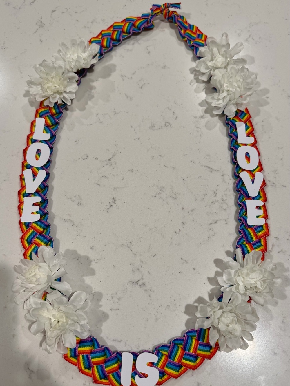 PRIDE LEI/Rainbow LEI Love IS Love
